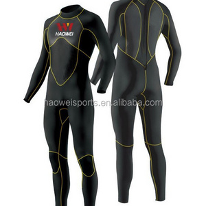 3mm men's High quality CR neoprene full wetsuit,surfing suit with back zipper and sharkskin