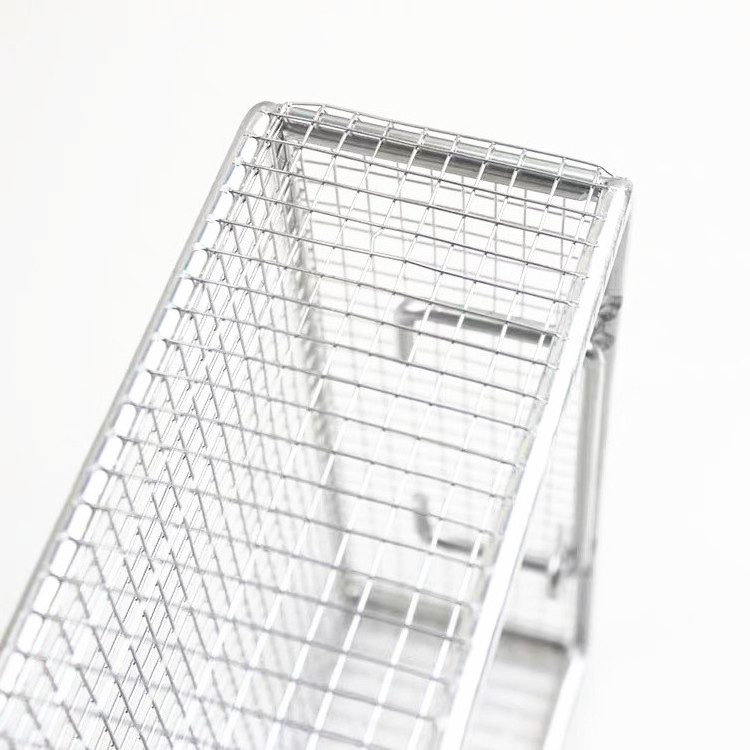 Manufacturer Customized 304 Stainless Steel Woven Mesh Storage Basket