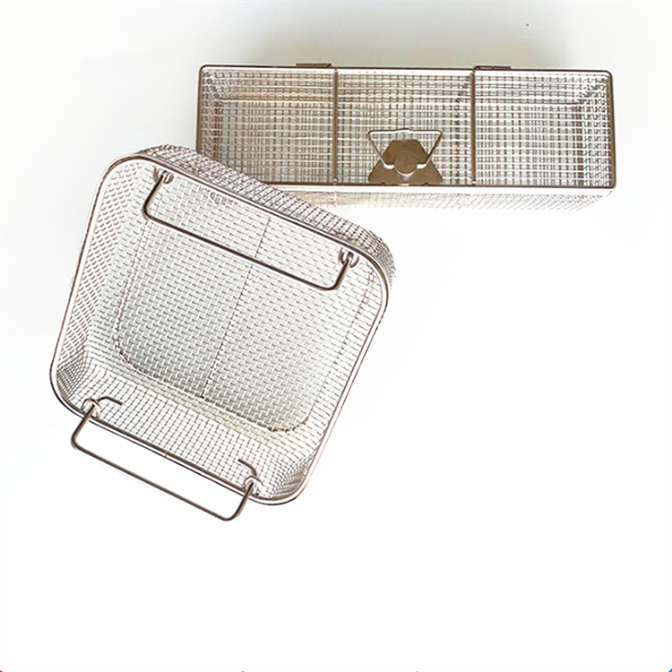 Manufacturer Supply Customized 304 316 316L Stainless Steel Wire Mesh Storage Basket