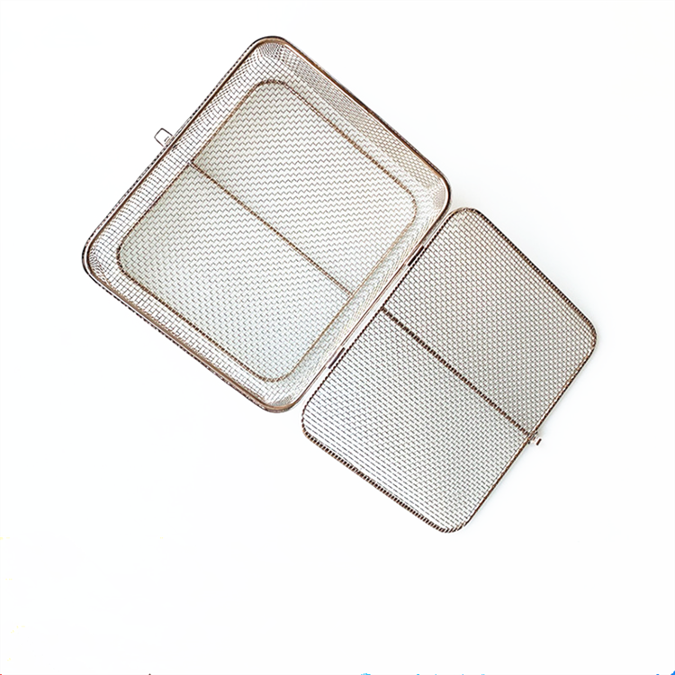 Manufacturer Supply Customized 304 316 316L Stainless Steel Wire Mesh Storage Basket