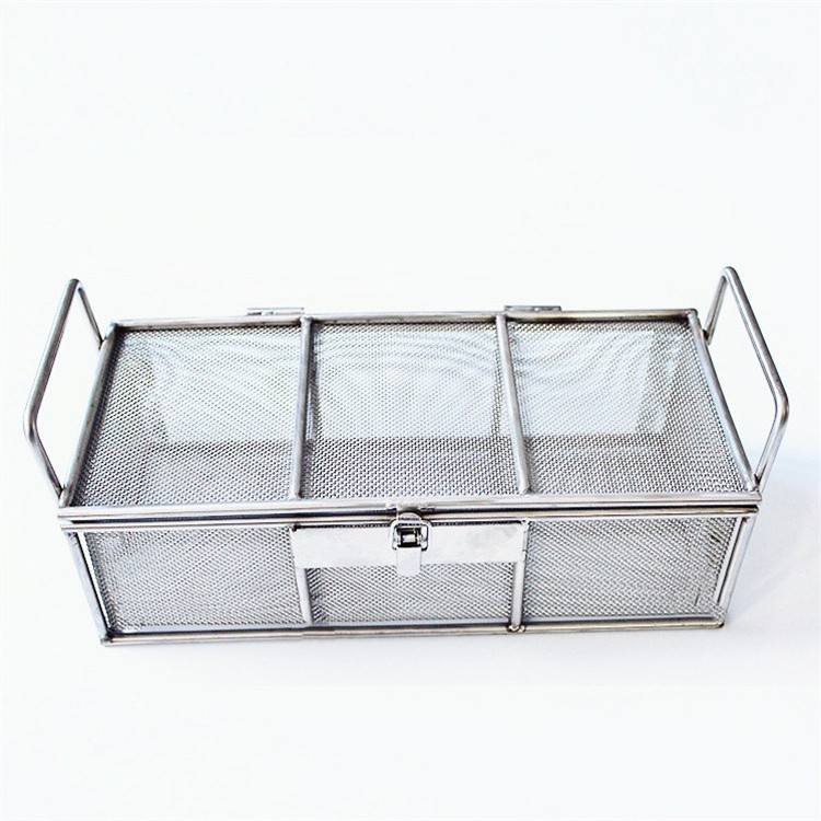 Hot-Selling Metal 304 316 316L Stainless Steel Wire Mesh Storage Basket