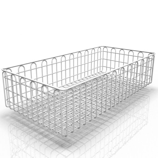 Customize Metal Stainless Steel Medical Sterilization Wire Mesh Basket