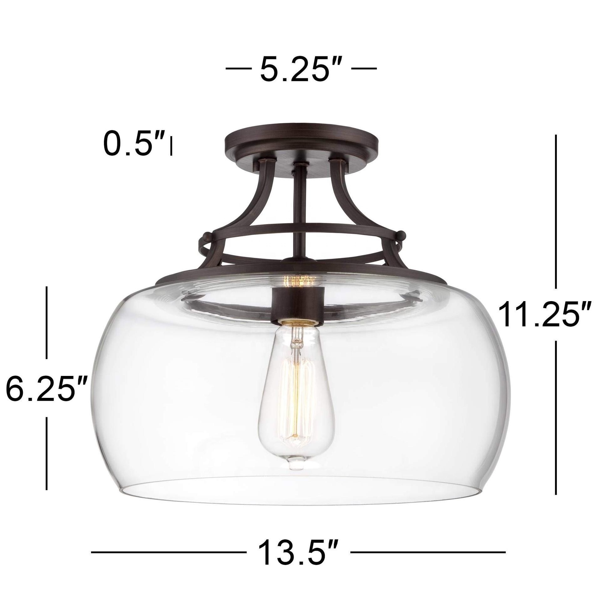 Glass pendant lamp ceiling light