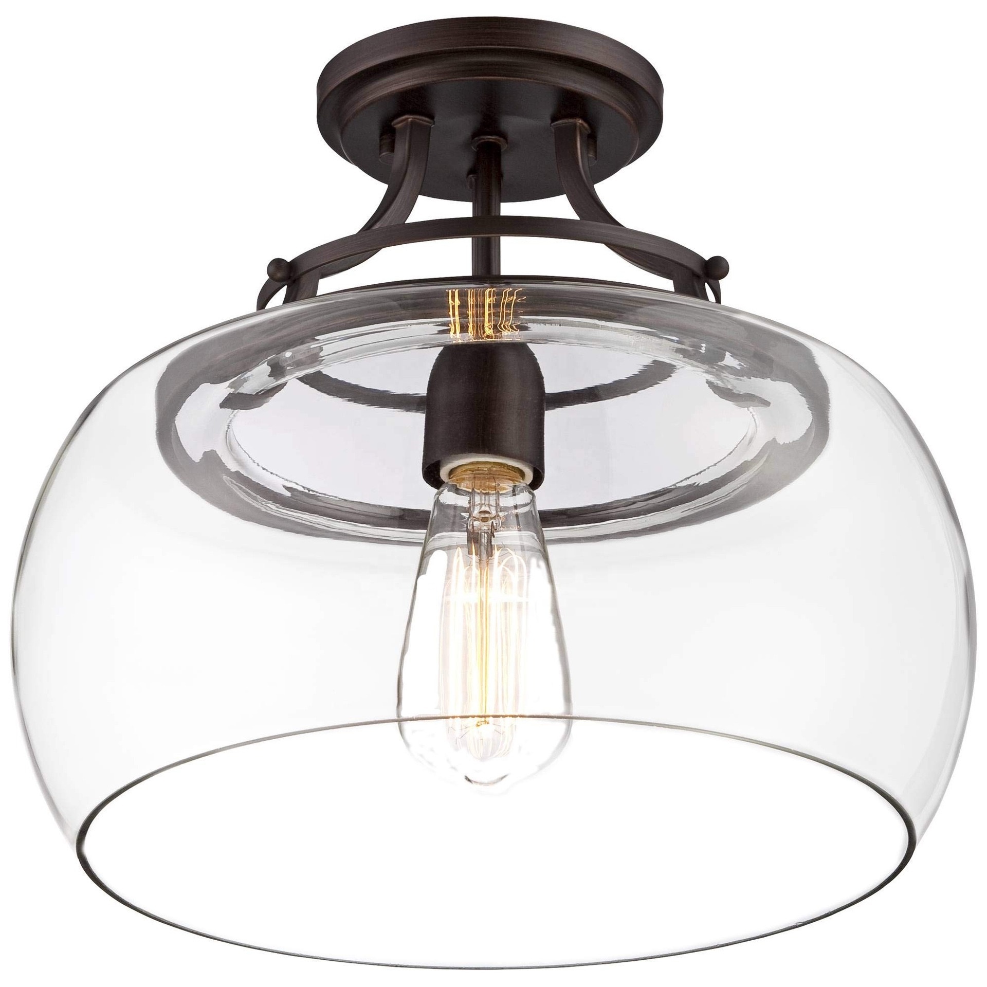 Glass pendant lamp ceiling light