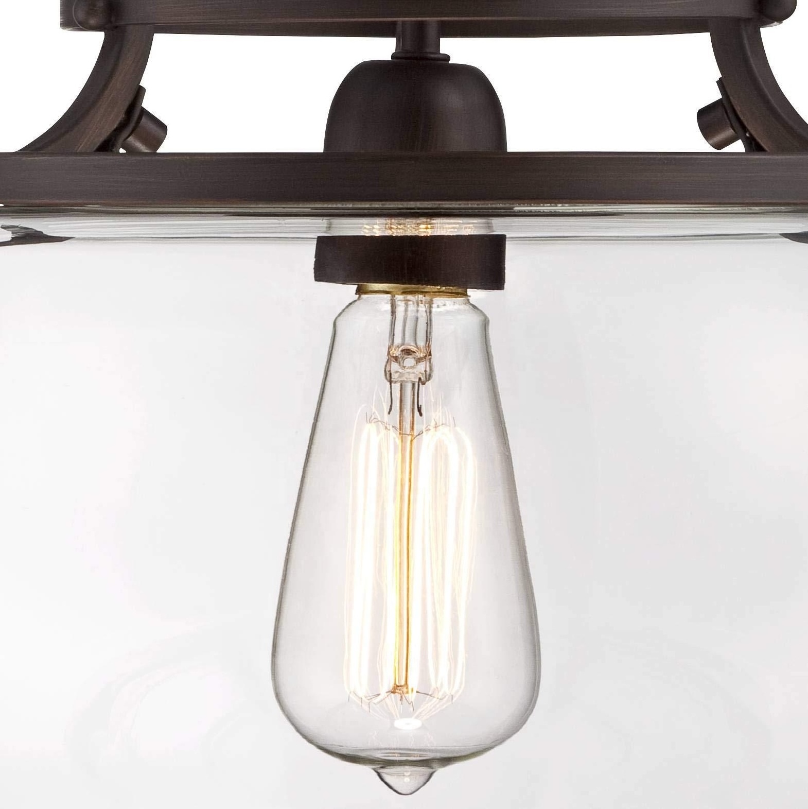 Glass pendant lamp ceiling light