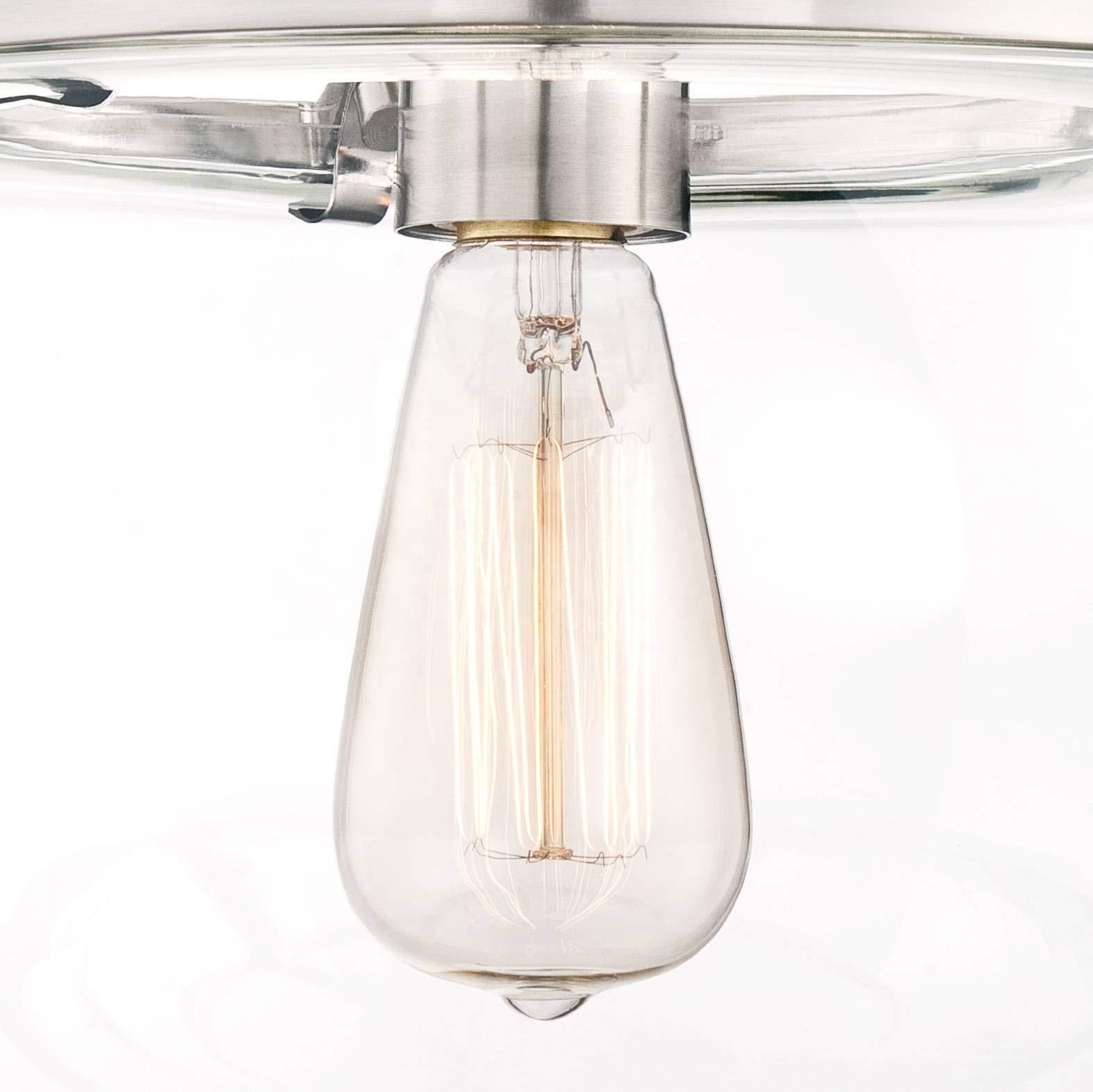 Glass Ceiling Lamp Glass Flush Mount