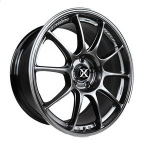 17" Steel Nuts Alloy Wheel Dish Forged Wheels  For Racing Cars