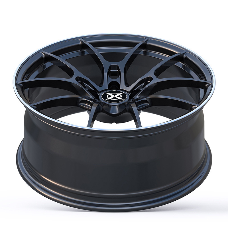 Customizable M3 M4 19-inch brushed bright black forged wheels for BMW