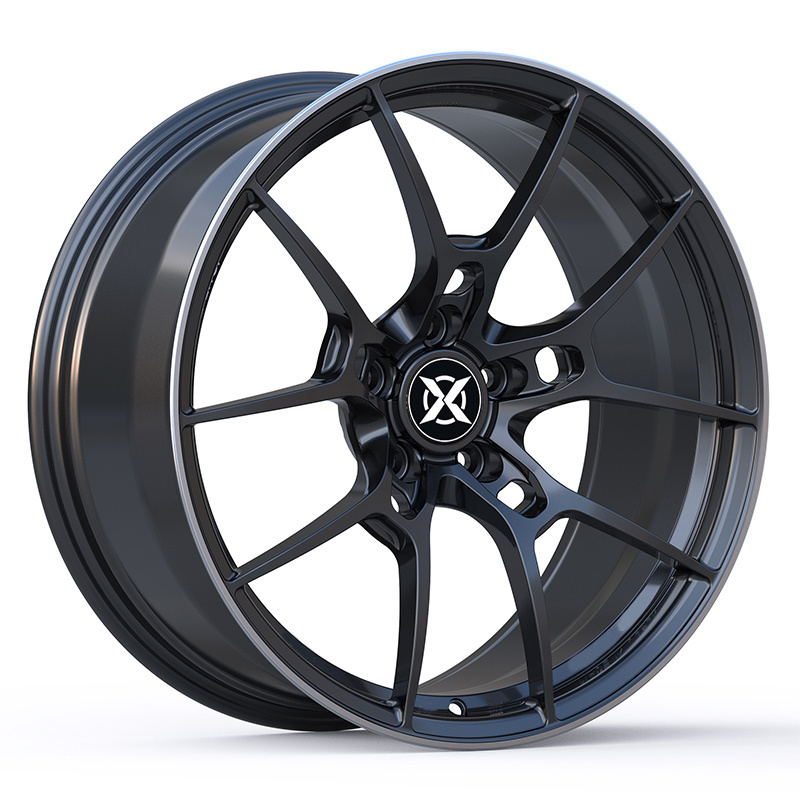 Customizable M3 M4 19-inch brushed bright black forged wheels for BMW