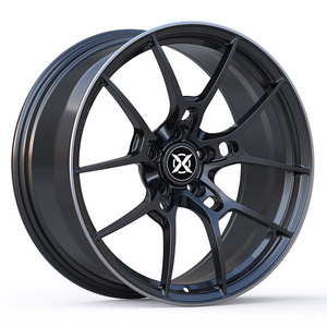 Customizable M3 M4 19-inch brushed bright black forged wheels for BMW