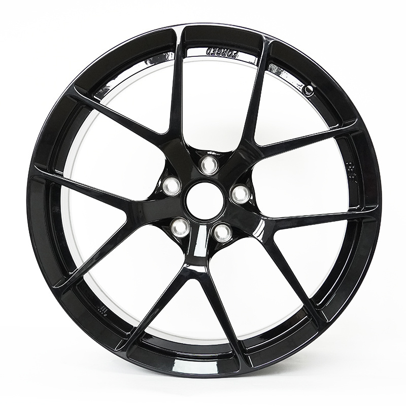 Wheels Black R22 R20 CNC Black Chrome Alloy Wheel Rims 16 17 18 Inch for Sale Black and Gold Star Alloy Wheels 5 X100 Modified