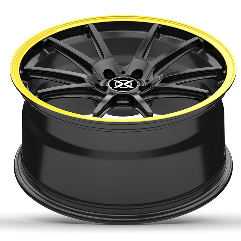 Fancy Yellow Rim 14 Inch 4 Hole Alloy Different Styles Of Passenger Wheels & Tires Car Rims For Suburban Kia Carens