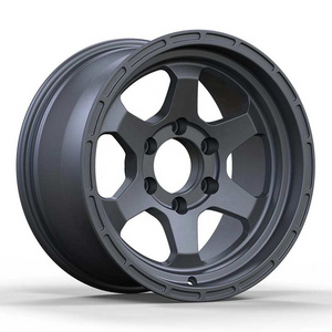 Hole 16 20 18" Rim Matte Black 18 Inch Alloy Rims For 5 Lug Forged Suv Wheels