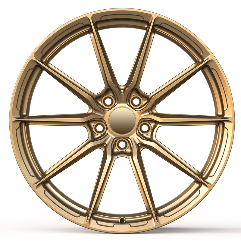 black car yellow bronze wheels for bmw e90 alloy wheels 19 inch