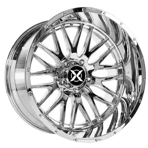 Real 4x100 24x14 6x5.5 Manufacture Lip Chrome Center Deep Dish Forged Wheels