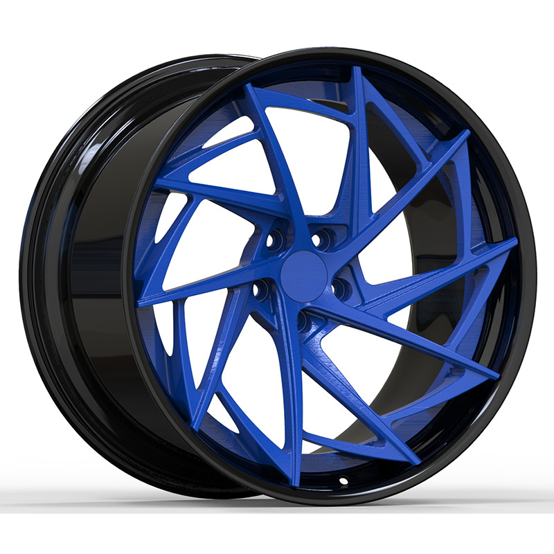 New Oem 14 19 22 Inch Blue Rim And Tires Alloy Wheel  Customized Car Rims For Cars Honda Civic Rs