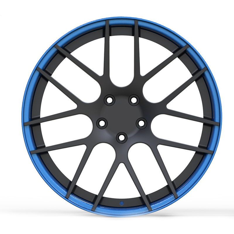 New Oem 14 19 22 Inch Blue Rim And Tires Alloy Wheel  Customized Car Rims For Cars Honda Civic Rs