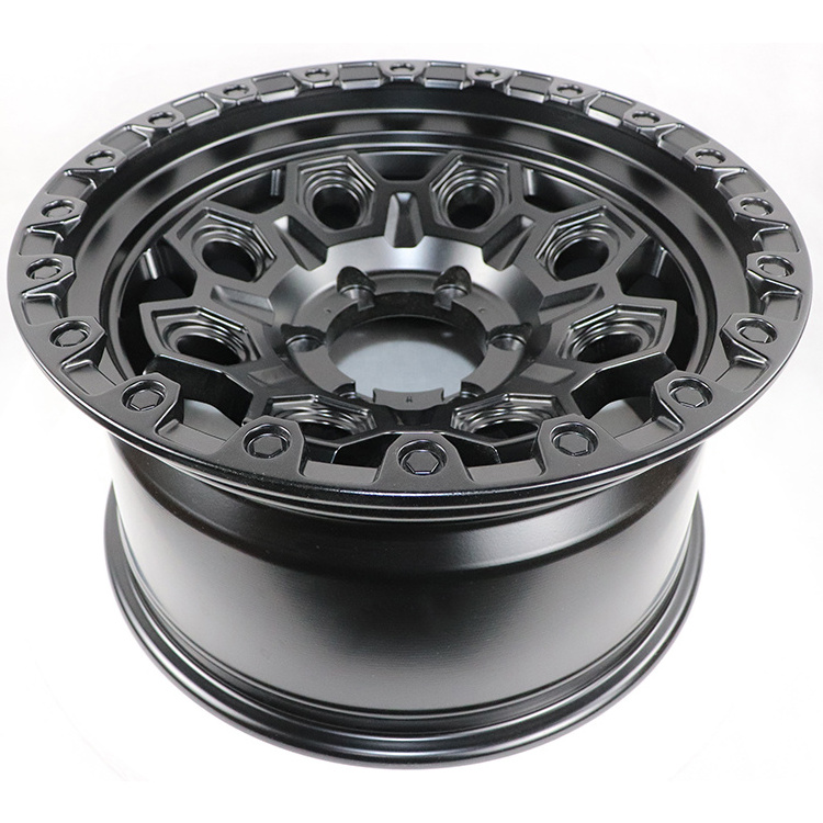 M2 G87 7 Spoke Beadlock 17 Inch Forge 22x9.5j Aluminum Deep Concave 5x120 Forged Wheels For Tesla Model Y