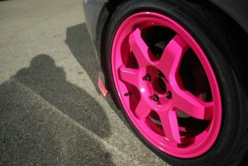 Custom Hot Pink Car Wheel 2 Piece 3 Piece Forged Wheels Rims For Luxury Cars 18 To 24 Inch