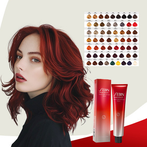 HAOXIN In Stock Korean Coloring Private Label Salon Natural Italian Brands Dye Permanent Cream Professional Hair Color