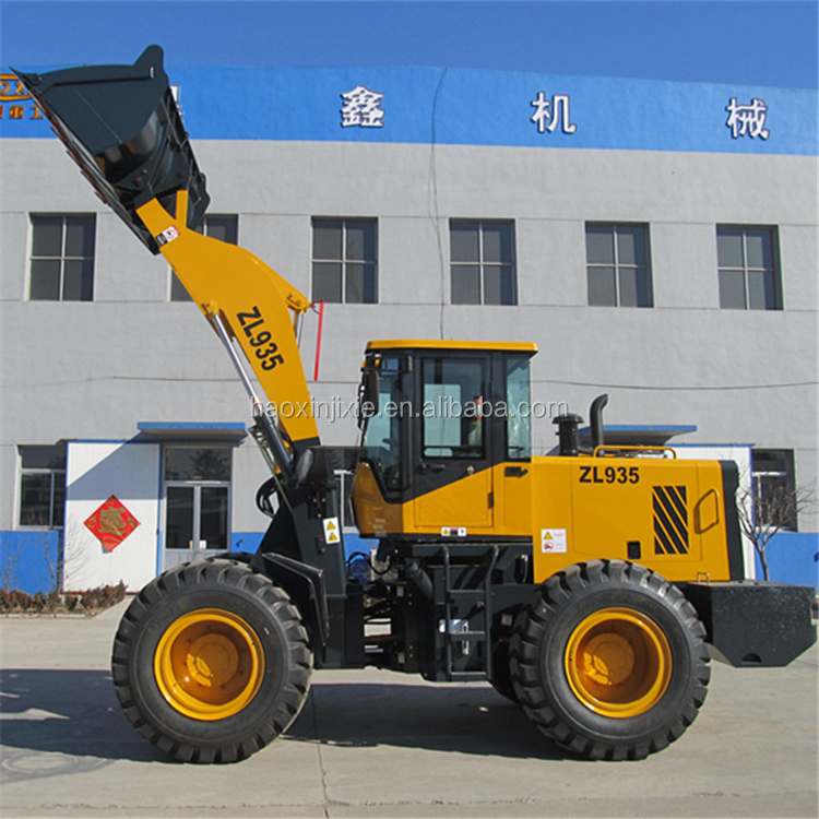 Haoxin 935 model Chinese wheel loader 3 ton loader