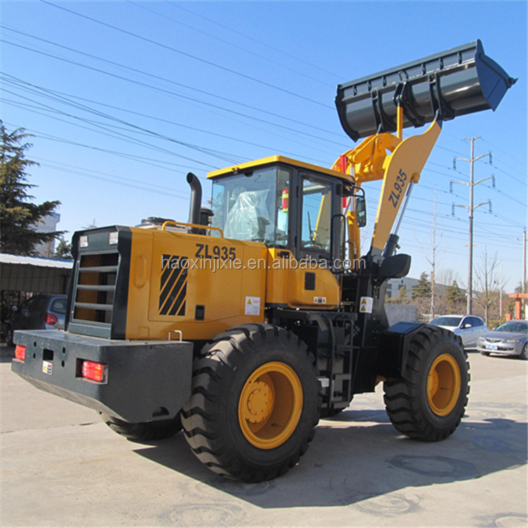 Haoxin 935 model Chinese wheel loader 3 ton loader