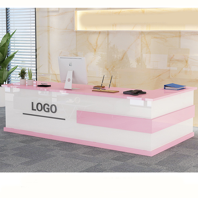 Modern shop counter design for garment store cash counter checkout counters