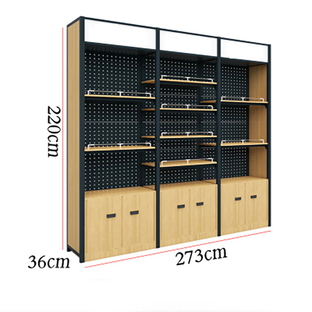 Wine cabinet modern wooden cash check out counter design fashion retail counter