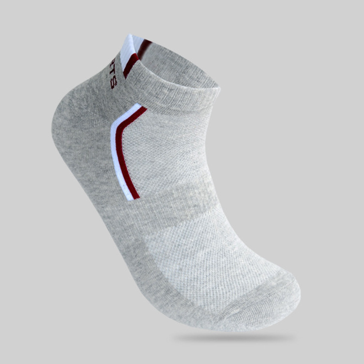 High Quality Combed Cotton Custom logo Ankle Socks Plus Size White Ankle Socks Unisex