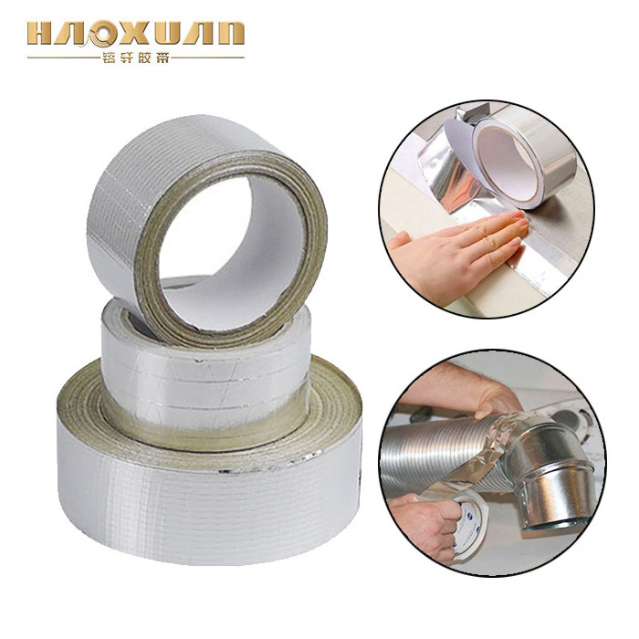 Multi-Purpose Reinforced Heat Resistant Aluminum Foil duct insulation Tape