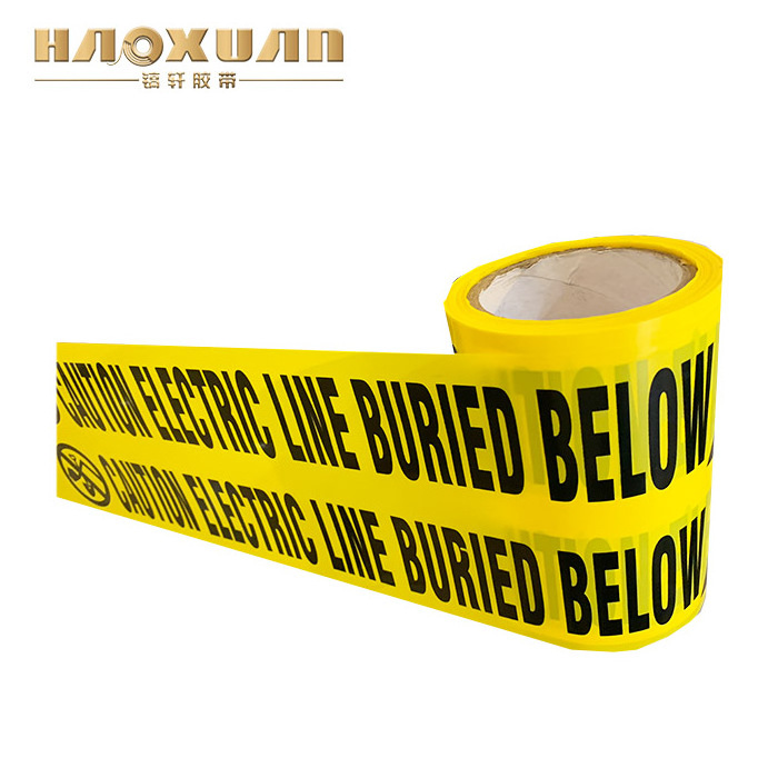 Cheap price detectable underground electrical hazard warning tape