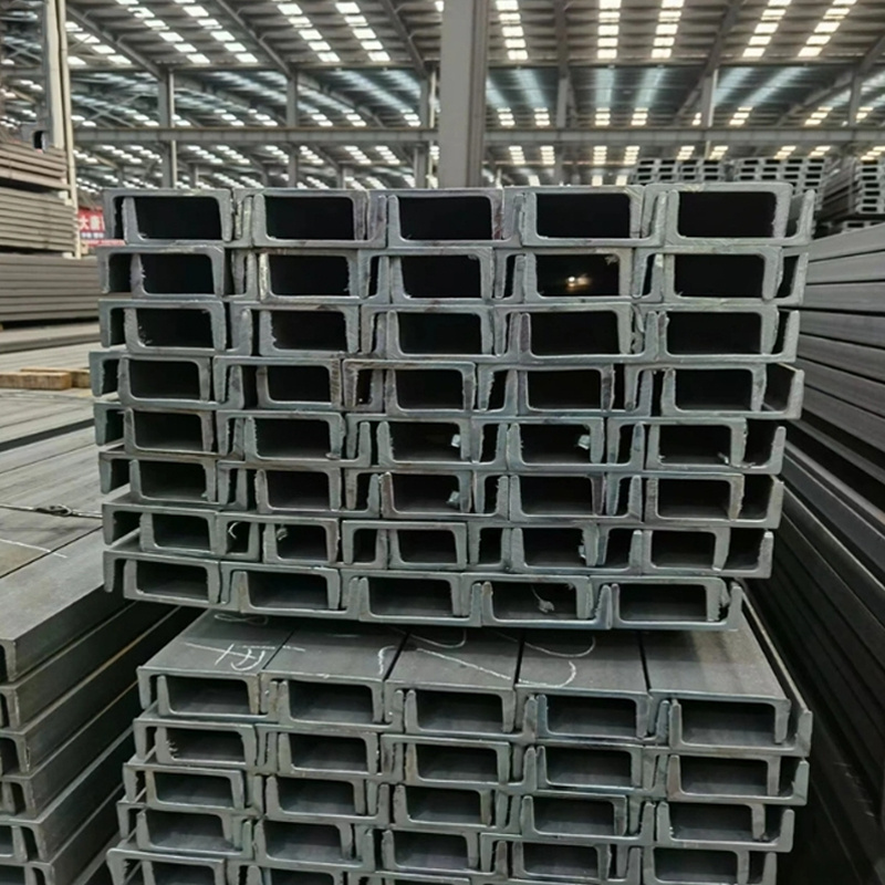 Metal Structural Galvanized U Steel Purlin Zinc Coated Channel Bars Hot Dipped Galvanized U Beam Channel Steel