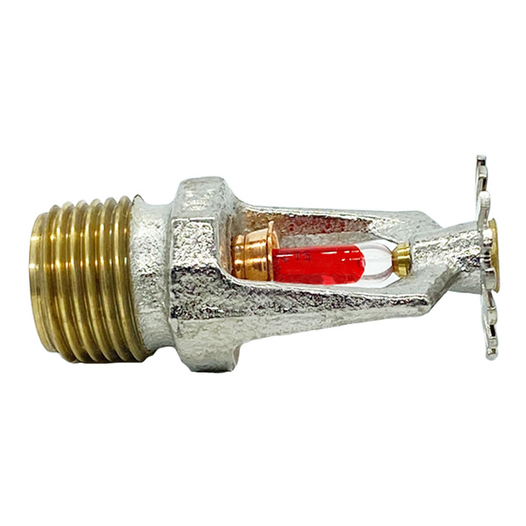 73 68 degree glass bulb  fire sprinkler upright types of safety fire sprinkler head with orange COVER protector