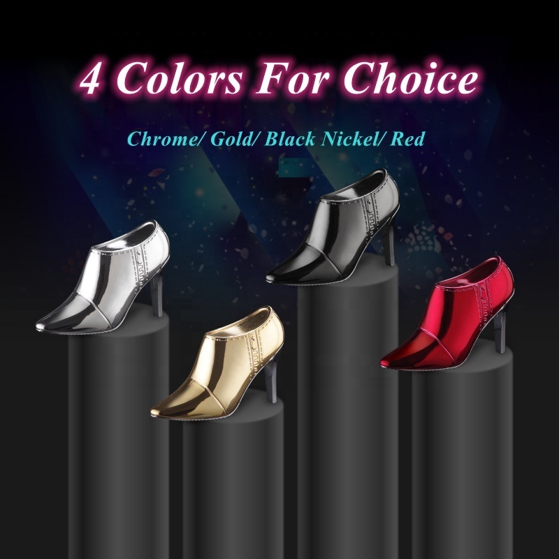 Wholesale Creative Ladies High-heeled Shoes Gas Lighter,Refillable Butane Gas Cigarette Lighter For Women Smoking