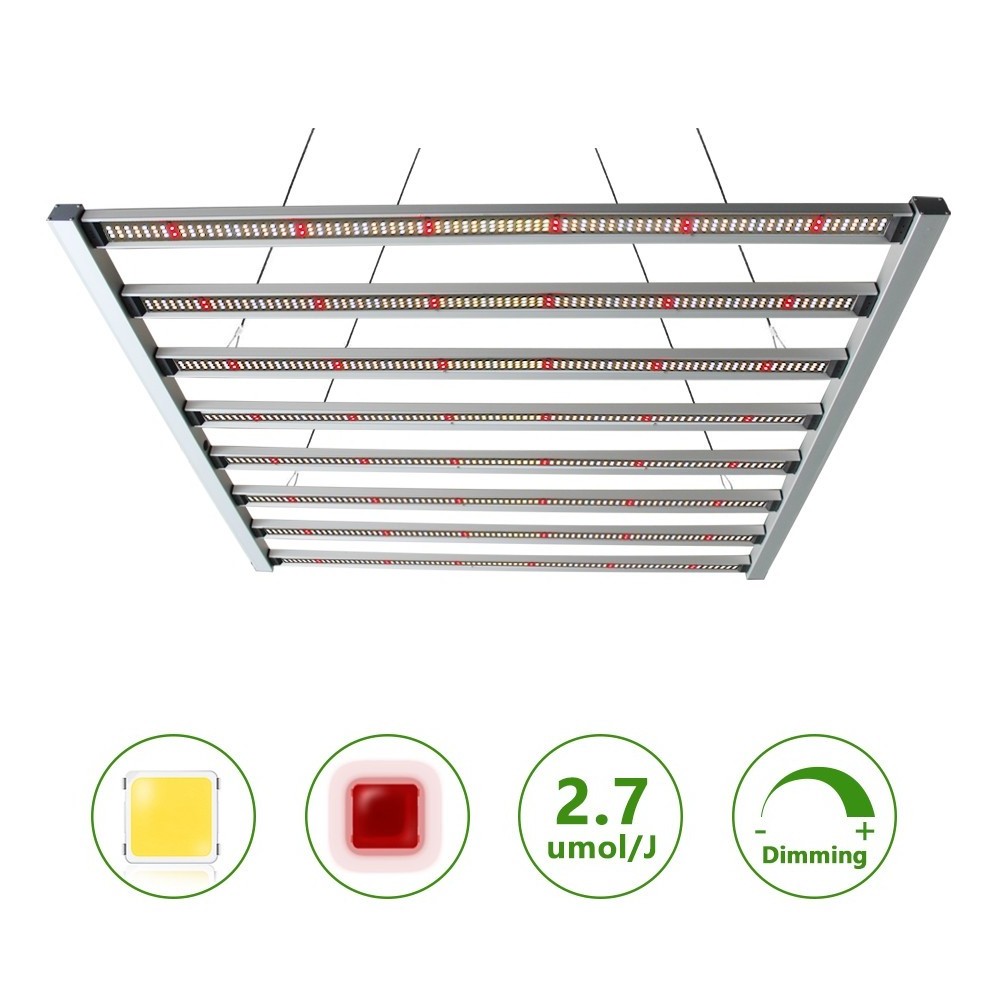 Factory supply 700 Watt Indoor gardening dimmable LED Grow Lights for Growers