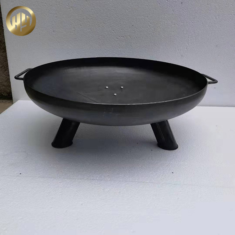 Outdoor heating brazier iron pot metal brazier fire bowl fire pit