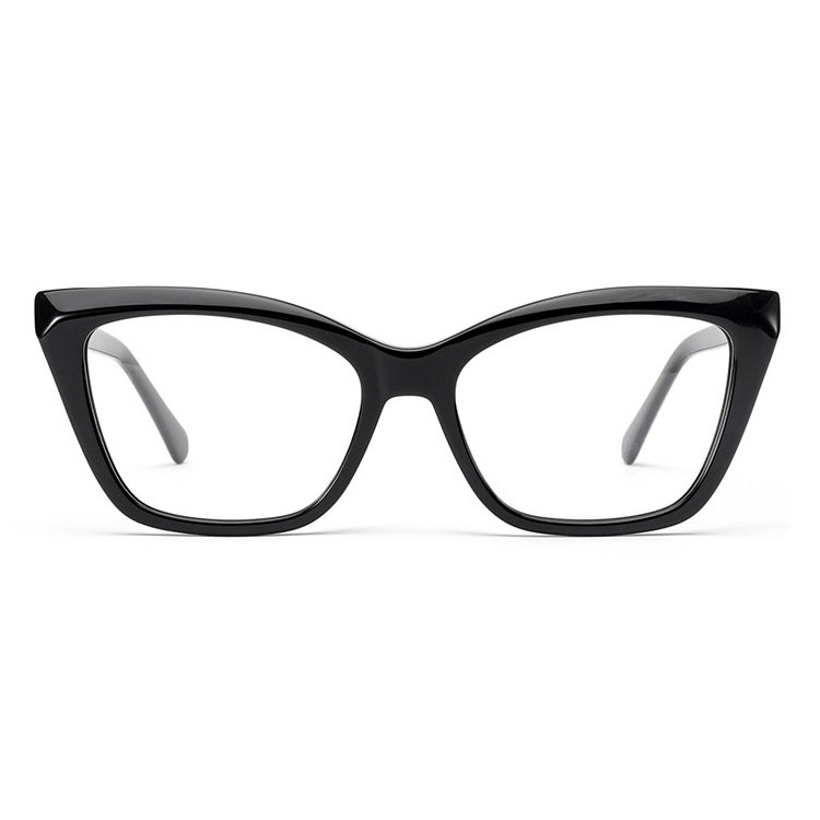 women acetate cat eye photochromic photogrey optical frame anti blue light eyewear photogrey anti reflection glasses