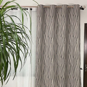 Classic Home textile wholesale blackout type jacquard curtains for living room