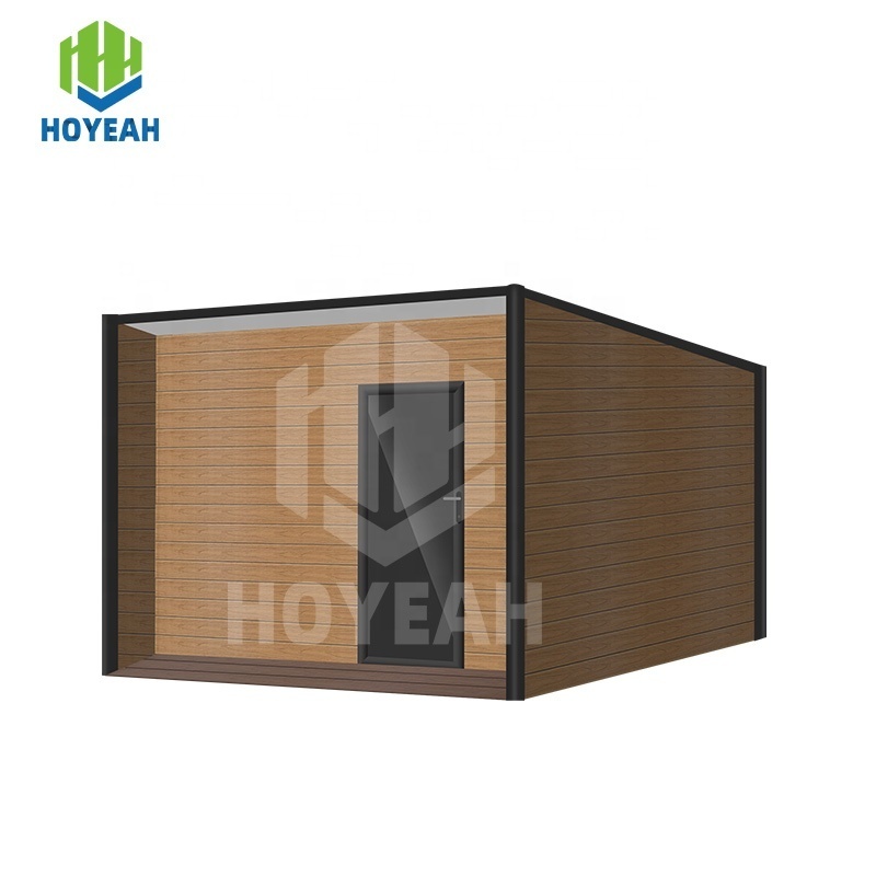 Hoyeah hot custom garden wpc house co-extrusion process waterproof durable environmental protection wood-plastic composite hut