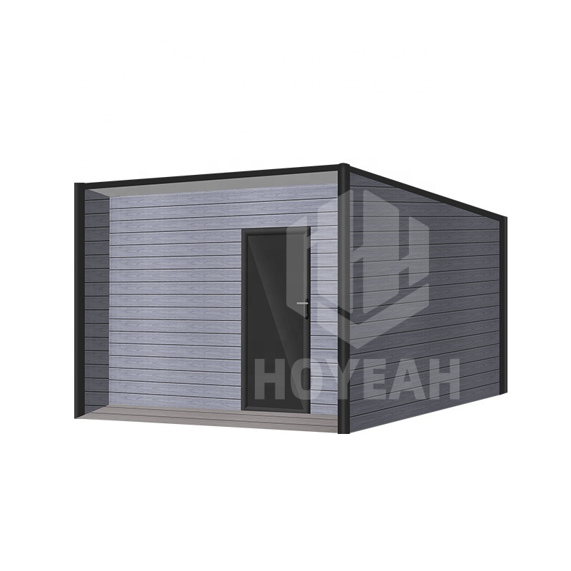 Hoyeah hot custom garden wpc house co-extrusion process waterproof durable environmental protection wood-plastic composite hut