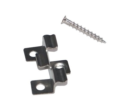 WPC decking wall panel accessories solid joist expanding screw pp clips stainless steel clips start clips self drilling screws