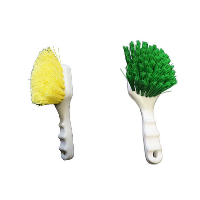 Car Brush Custom Long Handle With Soft Bristle Green Wheel Tyre Rim Cleaner Set Car Wash Brushes