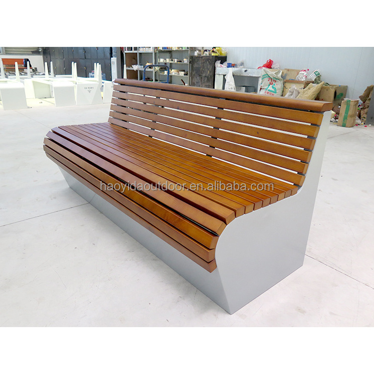 Most Popular in 2024 Direct from Factory Street Bench Used Park Benches for Sale Outdoor Wood Park Benches