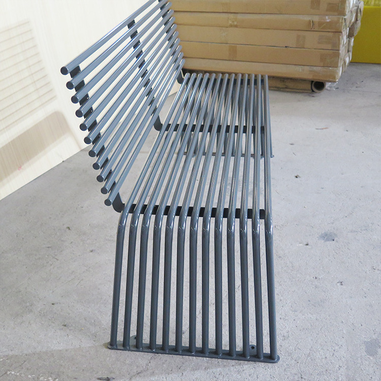 Factory Outlet Metal Outdoor Public Custom Antique Wrought Cast Iron Garden Park Bench manufacturer