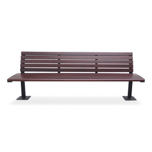 Quality Assurance Latest Product Aluminum Wooden Bench Seating Waiting Bench Park Wood Outdoor Long Chair