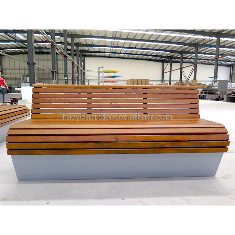 Most Popular in 2024 Direct from Factory Street Bench Used Park Benches for Sale Outdoor Wood Park Benches