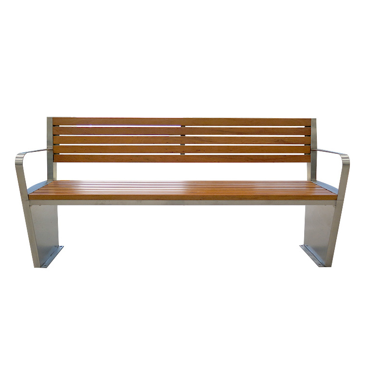 Outdoor Park Patios Teak Wooden Bench Seat for Sale for Garden or Patio Use