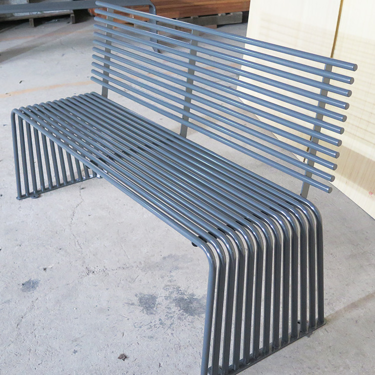 Factory Outlet Metal Outdoor Public Custom Antique Wrought Cast Iron Garden Park Bench manufacturer