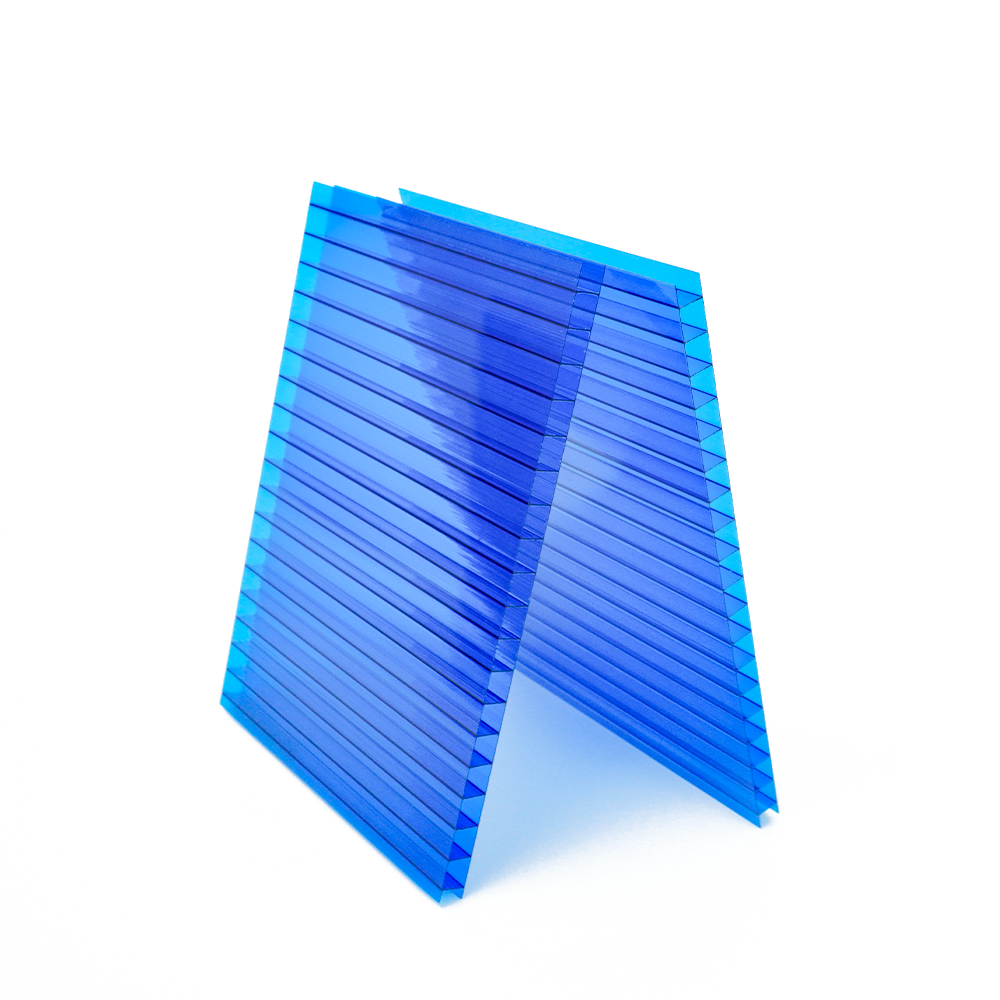 Hot Selling 2mm 4mm 6mm Clear UV Coating Plastic Hollow Board Polycarbonate/ Pc Sheets Awning Skylight Roofing