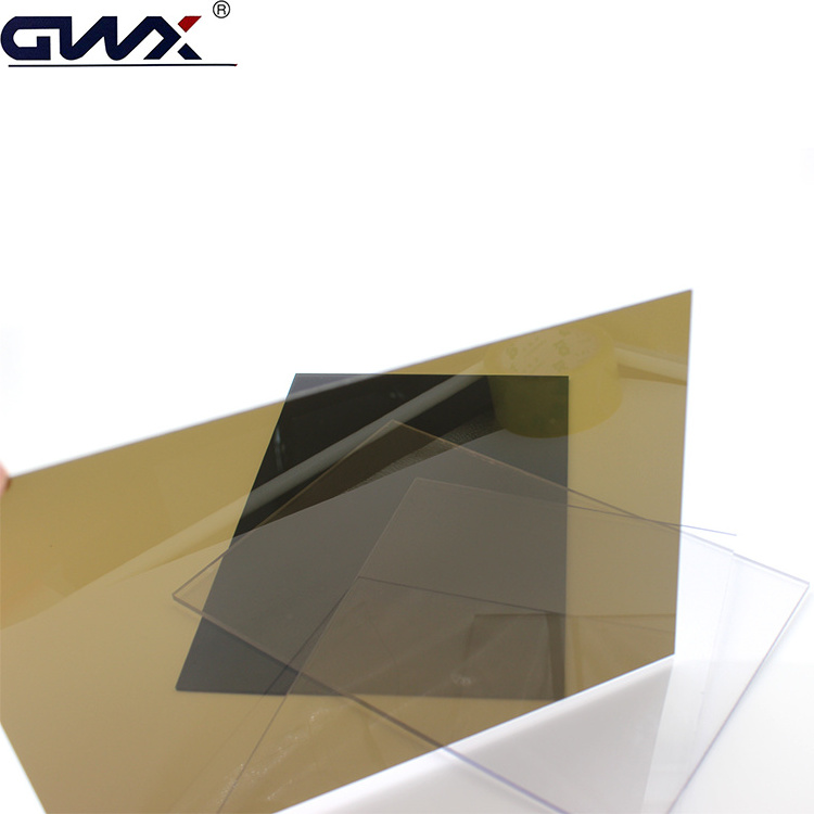 Customized Clear 4x8 Sheet Plastic 6mm Polycarbonate Solid Sheet Clear UV Polycarbonate Skylight